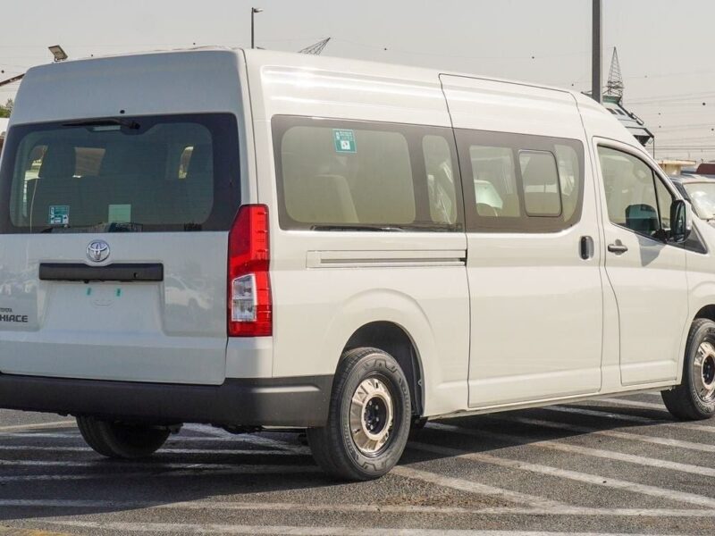 2025 Toyota HiAce 3.5L MT Petrol 6 Cylinder Engine GCC Specs White Beige