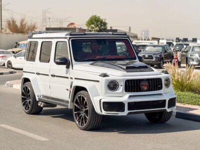 2022 Mercedes-Benz G 63 AMG 4MATIC SUV BRABUS KIT White Red