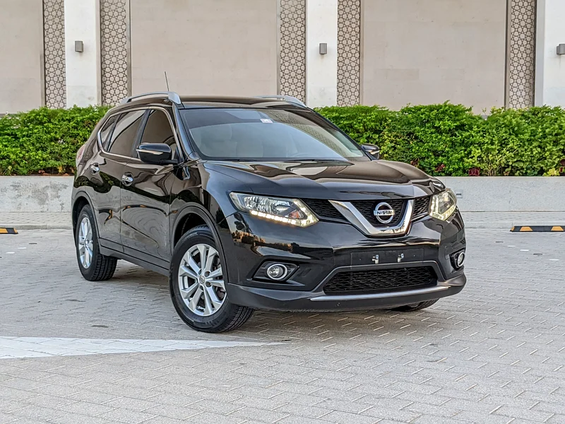 2015 Nissan X-Trail 4WD ID Option Premium Condition GCC Black Beige