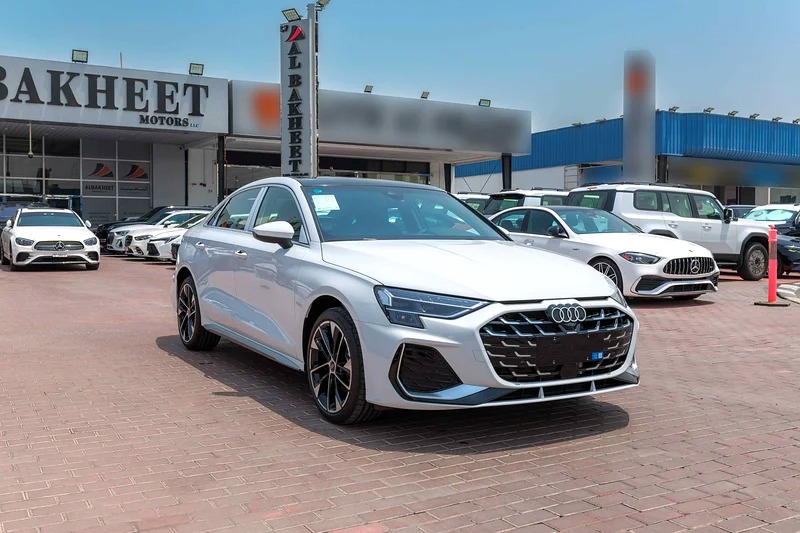 2025 Audi A3 35 TFSI S-Tronic 1.5T TFSI Turbocharged 4 Cylinder White Black