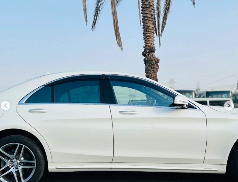 2016 HYBRID MERCEDES BENZ S 400 h 3.5-liter V6 Petrol Engine White