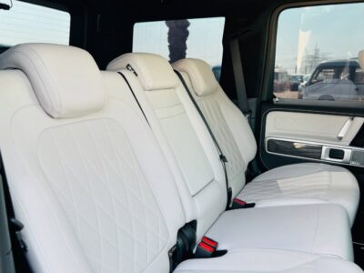 2021 MERCEDES BENZ G63 4.0L V8 Biturbo Black-White CHASSIS GUARANTEE