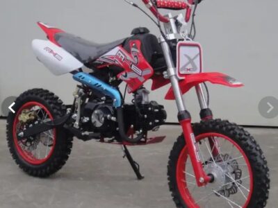 Dirt bike 125CC Electric start Automatic 4 stroke engine single cylinder Orange