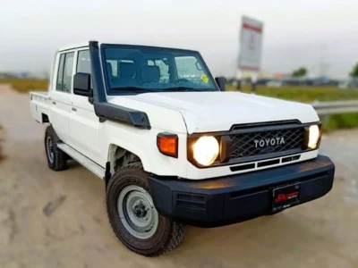 2025 Toyota Land Cruiser Pick Up Double Cabin Diesel 4.2L 6V MT White Grey