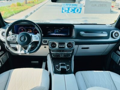 2021 MERCEDES BENZ G63 4.0L V8 Biturbo Black-White CHASSIS GUARANTEE