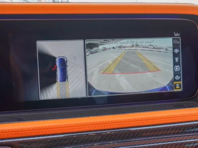 2024 Mercedes-AMG G 63 BRABUS 800 8 Cylinders Engine Blue Orange