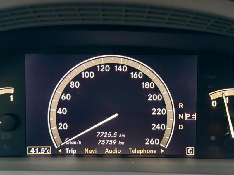 2006 Mercedes-Benz S 350 3.5-liter V6 Engine White Black