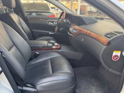 2008 MERCEDES BENZ S 550 Body Kit S63 AMG V8 AUCTION GRADE 4.5/B Silver