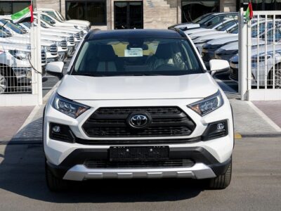 2025 Toyota RAV4 4 Cylinder Engine SUV GCC Specs White Grey
