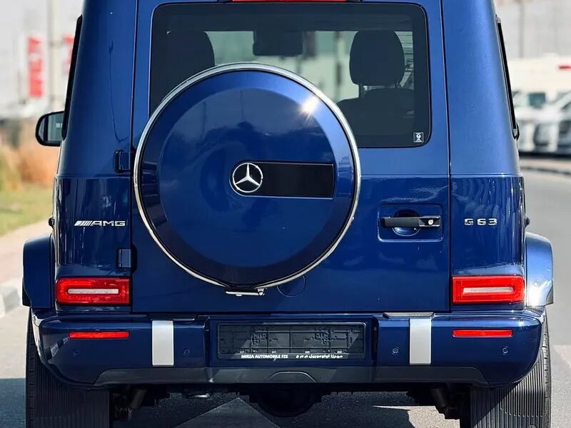 2019 Mercedes-Benz G-Class G 63 AMG Neat & Clean Car Blue Beige