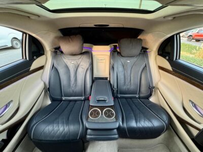 2014 Mercedes-Benz S 550 4.7L V8 Bi-Turbo White Black