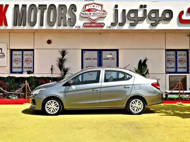 2022 Mitsubishi Attrage GLS GCC SPECS Clean Title Perfect Condition Grey Beige