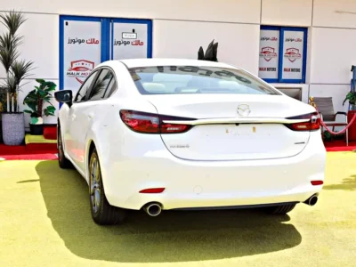 2022 Mazda 6 S Grade 4 Cylinder Engine White Beige GCC Specs