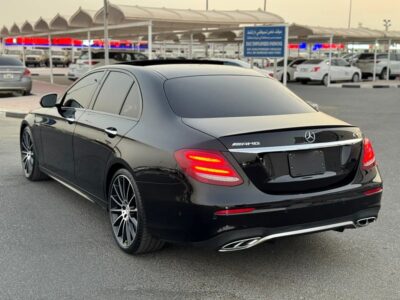 2017 Mercedes-Benz E-Class E 43 in Perfect Condition Black Sedan