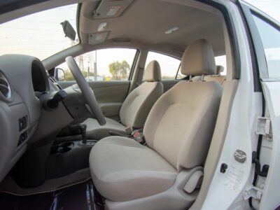 2023 Nissan Sunny SV 4 Cylinder Engine GCC Specs White Beige