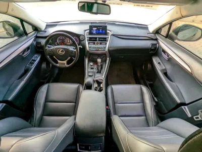 2017 Lexus NX-Series NX 200t 4 Cylinders Engine Silver Black