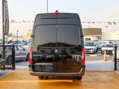 2025 Mercedes-Benz Sprinter 519 CDI 2.0L Diesel Cargo Van Black