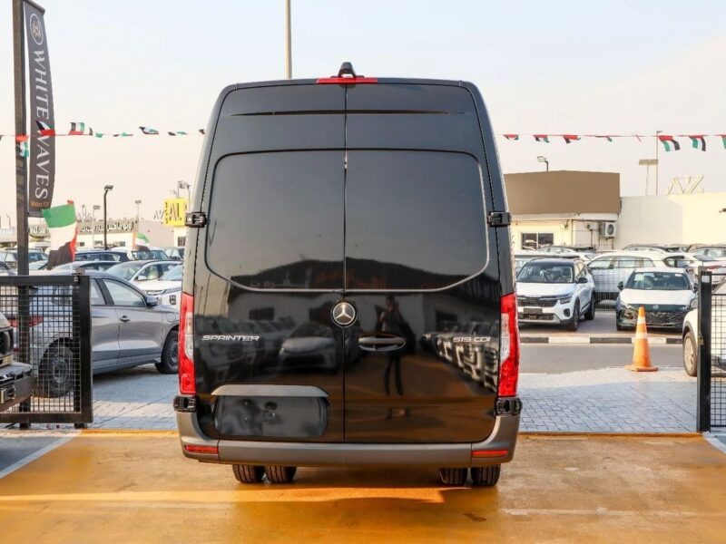 2025 Mercedes-Benz Sprinter 519 CDI 2.0L Diesel Cargo Van Black