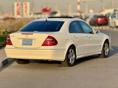 2004 Mercedes-Benz E 320 3.2-liter V6 Engine White Black