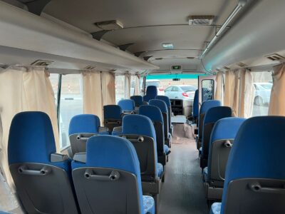 2020 Mitsubishi Rosa Bus Manual Diesel GCC Specs White Blue