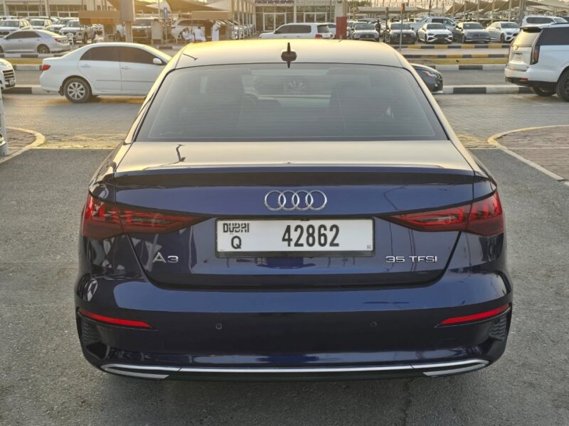 2022 Audi A3 35 TFSI 1.5-liter 4 Cylinder Engine Black Beige