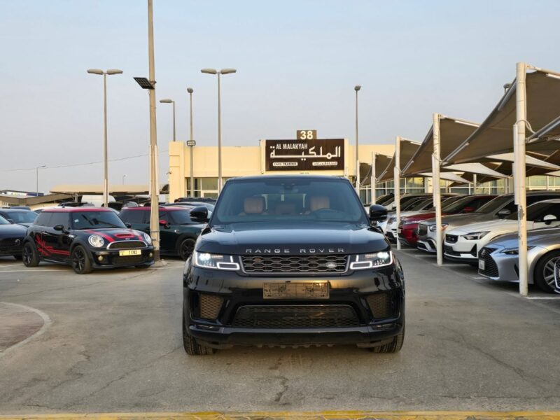 2019 Land Rover Range Rover Sport V8 Supercharged 5.0 litres V8 Engine Black Tan