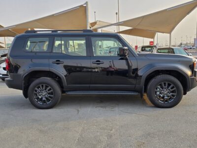 2024 Toyota Land Cruiser Prado 2.4 litres 4 cylinders Engine Black Beige