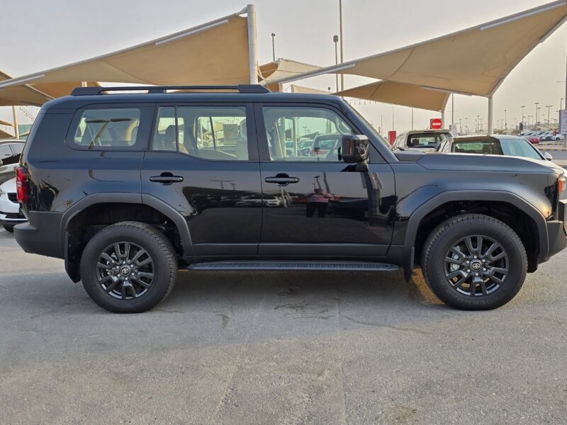 2024 Toyota Land Cruiser Prado 2.4 litres 4 cylinders Engine Black Beige