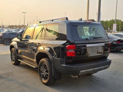 2024 Toyota Land Cruiser Prado 2.4 litres 4 cylinders Engine Black Beige