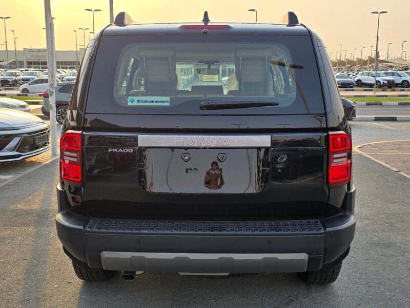 2024 Toyota Land Cruiser Prado 2.4 litres 4 cylinders Engine Black Beige
