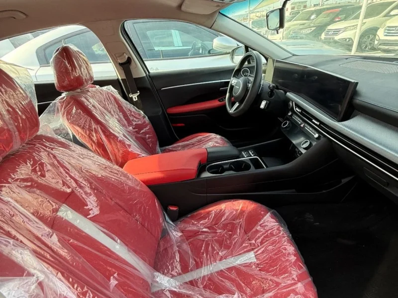 2024 Hyundai Sonata GL 2.5L GCC Specs White Red Sedan FWD