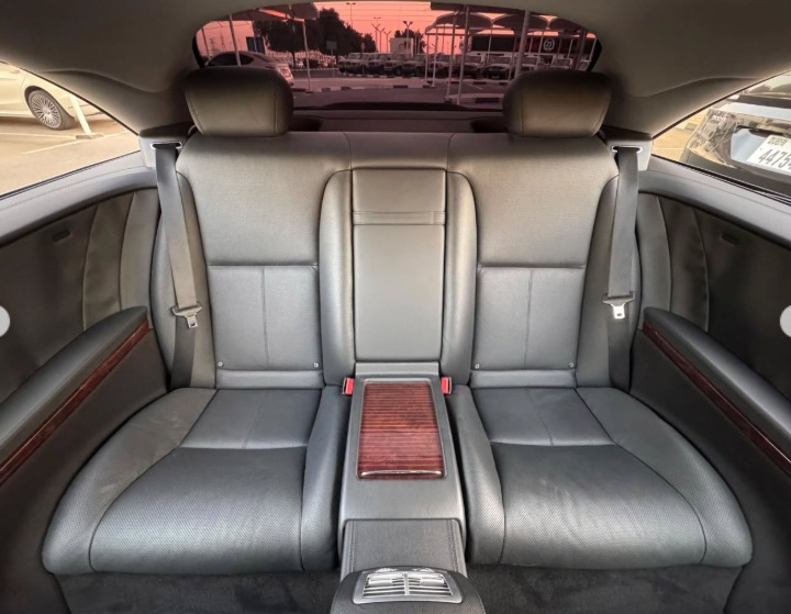 Mercedes Benz CL550 4.6-liter twin-turbocharged V8 2012 Black