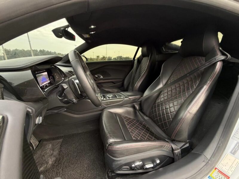 Audi R8 High Performance V10 Engine V10 2021 in Excellent Condition White