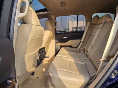 Toyota Land Cruiser GXR V6 Twin Turbo 2022 GCC Specs Blue Beige