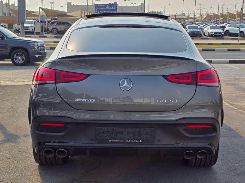 Mercedes-Benz GLE 53 Coupe AMG 2023 Full Specs in Very Good Condition Grey Red