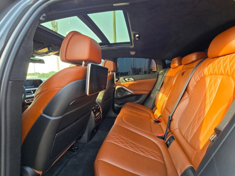 BMW X6 M50i V8 Twin Turbo Original M Kit 2022 Grey Brown GCC Specs