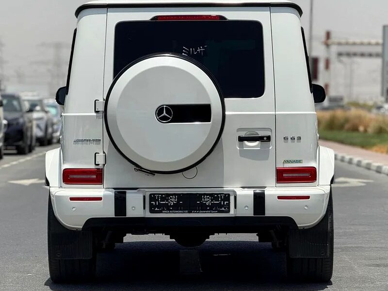 2021 Mercedes-Benz G-Class G 63 AMG Neat and Clean Car White Black
