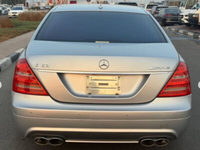 2008 MERCEDES BENZ S 550 Body Kit S63 AMG V8 AUCTION GRADE 4.5/B Silver