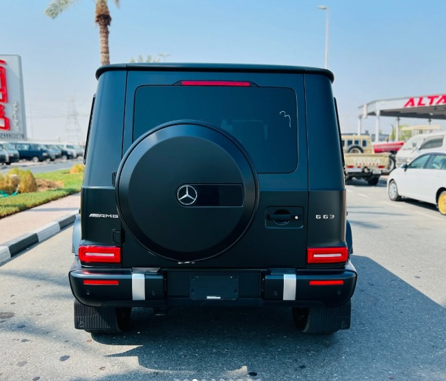 2021 MERCEDES BENZ G63 4.0L V8 Biturbo Black-White CHASSIS GUARANTEE