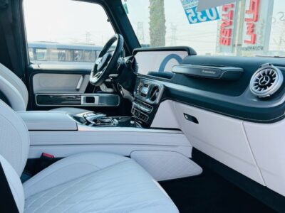 2021 MERCEDES BENZ G63 4.0L V8 Biturbo Black-White CHASSIS GUARANTEE