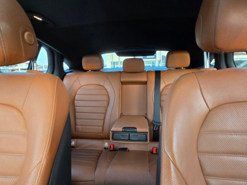 2017 Mercedes-Benz GLC 43 AMG 3.0L V6 Biturbo Green Tan