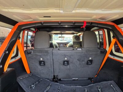 Jeep Wrangler Desert 2018 Orange Black in Very Good Condition