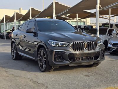 BMW X6 M50i V8 Twin Turbo 2022 Original M Kit GCC Specs Grey