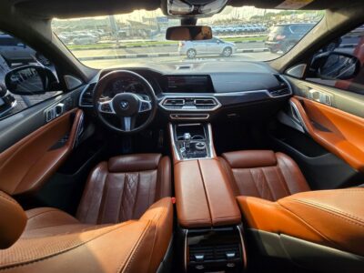 BMW X6 M50i V8 Twin Turbo 2022 Original M Kit GCC Specs Grey