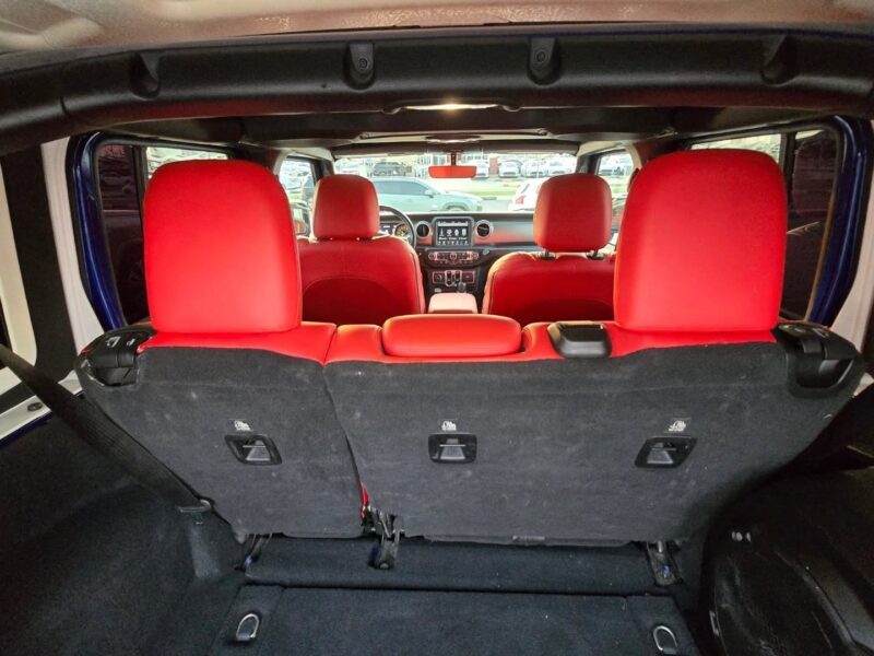 2019 Jeep Wrangler Sahara Blue Red American Specs