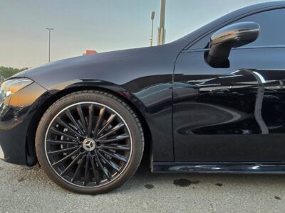 2024 Mercedes CLA200 AMG 1.3L 4-Cylinder Turbocharged Petrol Black Red