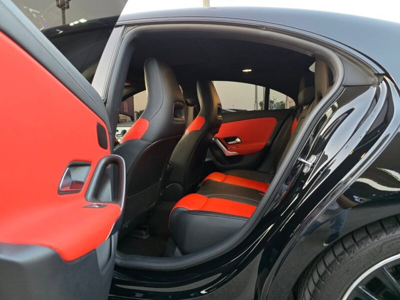 2024 Mercedes CLA200 AMG 1.3L 4-Cylinder Turbocharged Petrol Black Red