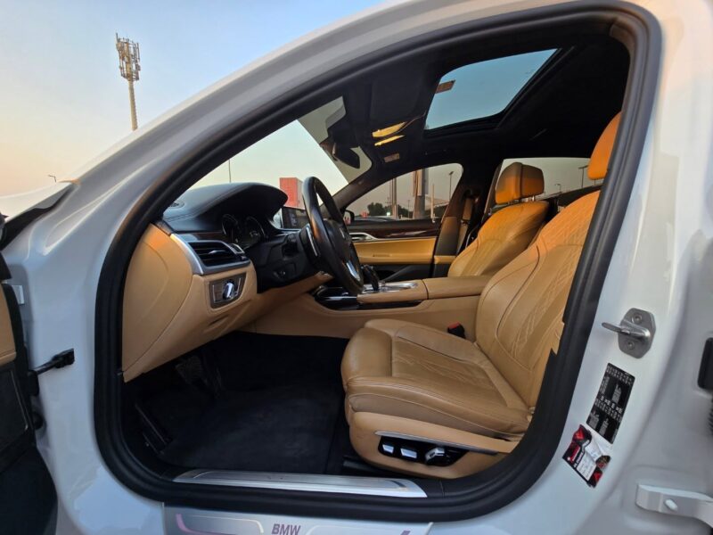 2017 BMW 740Li V6 Gulf Number 1 Full Specification White Tan