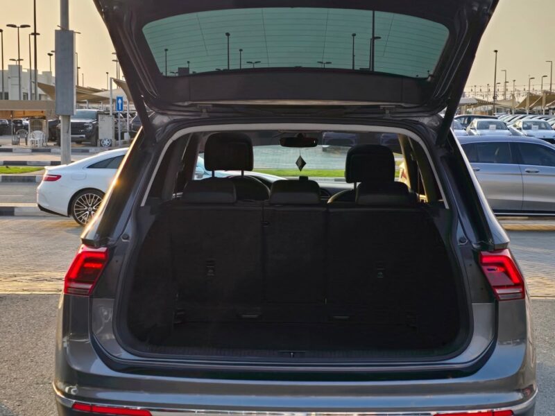 Volkswagen Tiguan 2.0L 4-cylinder turbocharged TSI engine 2020 Grey Orange