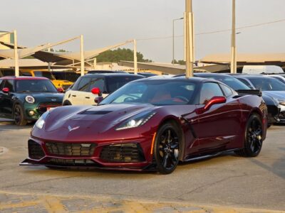 2019 Chevrolet Corvette 6.2L V8 Engine Red American Specs